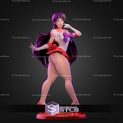 Sailor Mars Pinup Rabbit STL Files