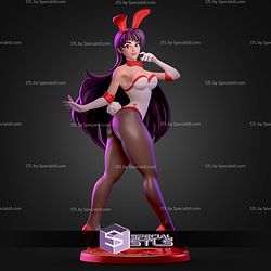 Sailor Mars Pinup Rabbit STL Files