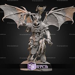 Sanguinius vs KaBandha WH40K STL Miniatures