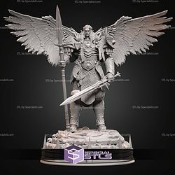 Sanguinius vs KaBandha WH40K STL Miniatures