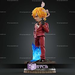 Sanji Straw Hat Chibi STL Files