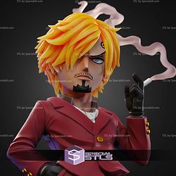 Sanji Straw Hat Chibi STL Files
