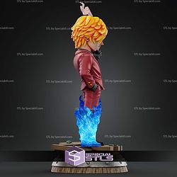 Sanji Straw Hat Chibi STL Files