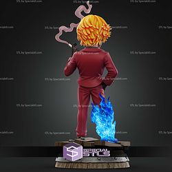 Sanji Straw Hat Chibi STL Files
