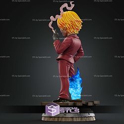Sanji Straw Hat Chibi STL Files
