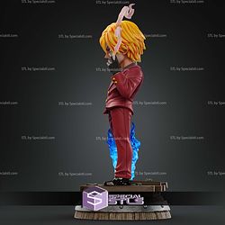 Sanji Straw Hat Chibi STL Files