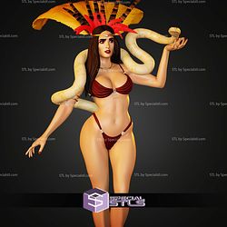 Santanico Pandemonium And Snake STL Files