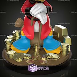 Scrooge McDuck Treasure STL Files
