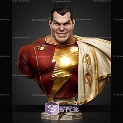 Shazam Portrait Bust 363mm STL Files