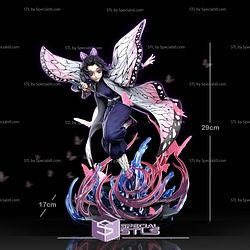 Shinobu Kocho Demon Slayer 290mm STL Files