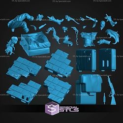 Silver Deadlock Game 197mm STL Files