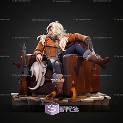 Silver Deadlock Game 197mm STL Files