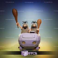 Slag Brothers The Bouldermobile STL Files