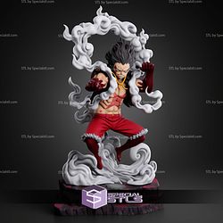 Snakeman Luffy One Piece 395mm STL Files