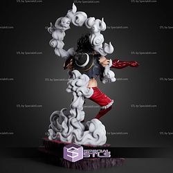 Snakeman Luffy One Piece 395mm STL Files