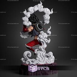 Snakeman Luffy One Piece 395mm STL Files