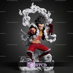 Snakeman Luffy One Piece 395mm STL Files