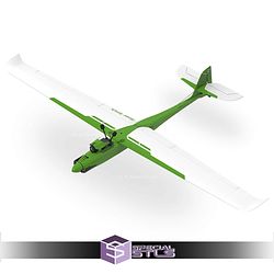 Soar Stick 1200 mm FPV Soaring Glider STL File