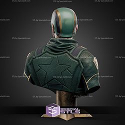 Soldier Boy Bust 134mm STL Files