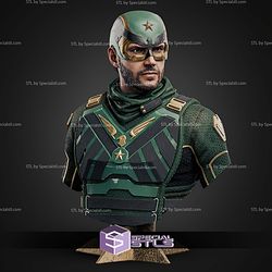 Soldier Boy Bust 134mm STL Files