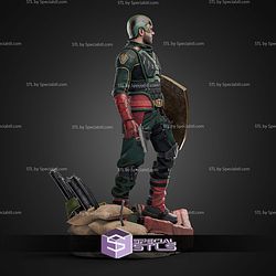 Soldier Boy Bust 336mm STL Files