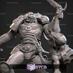 Space Marine WH40K STL Miniatures