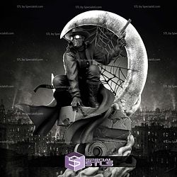 Spider Man Noir Marvel Moon 340mm STL Files