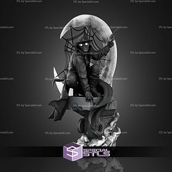 Spider Man Noir Marvel Moon 340mm STL Files