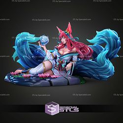 Spirit Blossom Ahri League Of Legends 138mm STL Files