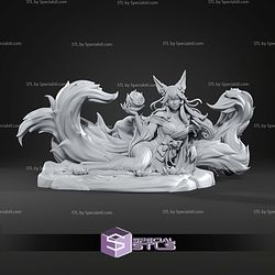Spirit Blossom Ahri League Of Legends 138mm STL Files