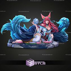 Spirit Blossom Ahri League Of Legends 138mm STL Files