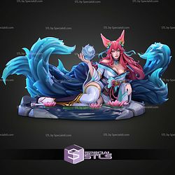 Spirit Blossom Ahri League Of Legends 138mm STL Files