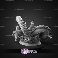 Suguru Geto And Dragon 311mm STL Files