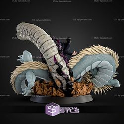 Suguru Geto And Dragon 311mm STL Files