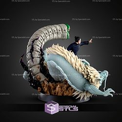 Suguru Geto And Dragon 311mm STL Files