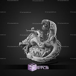 Suguru Geto And Dragon 311mm STL Files