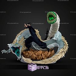 Suguru Geto And Dragon 311mm STL Files