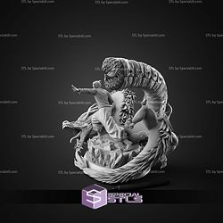 Suguru Geto And Dragon 311mm STL Files