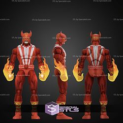 Sunfire X MEN Articulated Action Figure 1 12 STL Files