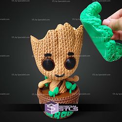 Super Basic Files Baby Groot Knitte Style Multipart