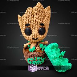 Super Basic Files Baby Groot Knitte Style Multipart
