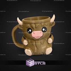 Super Basic Files Ferdinand the Highland Cow Ice Pint Holder