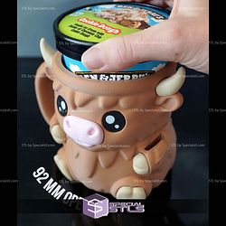Super Basic Files Ferdinand the Highland Cow Ice Pint Holder