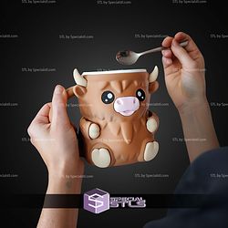Super Basic Files Ferdinand the Highland Cow Ice Pint Holder