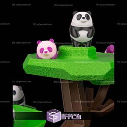 Super Basic Files Panda Tumble Game Set