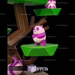 Super Basic Files Panda Tumble Game Set
