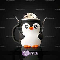 Super Basic Files Pebbles the Penguin Ice Pint Holder