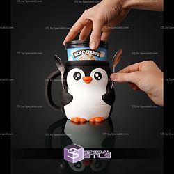 Super Basic Files Pebbles the Penguin Ice Pint Holder