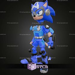 Super Basic STL A Train Sonic Mashup Multipart