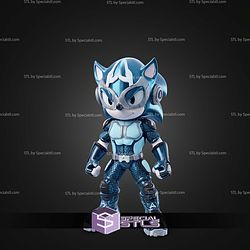 Super Basic STL A Train Sonic Mashup Multipart